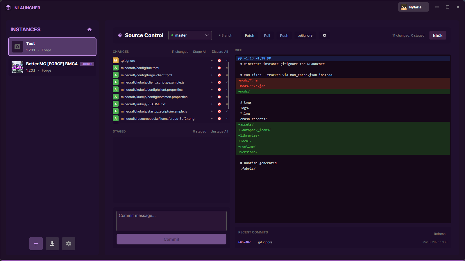 Git Integration & Publishing